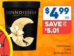  [SA] ½ Price Connoisseur Ice Cream Tubs 1L $4.99, Zooper Doopers $2.49 @ Foodland