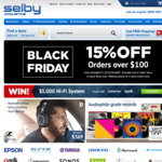 Selby Acoustics Black Friday Sale - 15% off Orders over $100 (Some Exclusions Apply)
