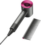 Dyson Supersonic Hair Dryer Special Edition Iron/Fuschia with Comb $399.20 + Delivery (Free C&C) @ The Good Guys eBay