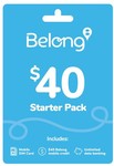 Belong $40 Starter Kit for $17 + Free Shipping Australia Wide @ CELLMATE