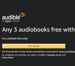 Free - Any 3 Audiobooks with 30 Days Trial @ Audible