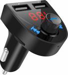 Blufree Bluetooth Car FM Transmitter Hands Free Car Kits $13.59 + Delivery (Free with Prime/ $49 Spend) @ Bluefree Amazon AU