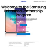 35% off Samsung Galaxy S10e 128GB $779.35, S10 128GB $876.85, S10+ 128GB $974.35 Shipped @ Samsung Enhanced Partnership Program