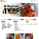 $1 Wing Wednesdays @ Pizza Hut