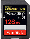 SanDisk Exteme Pro 128GB SDXC (Read 170MB/s, Write 90MB/s) Memory Card US $34.99 (~AU $51.13) + Shipping @ B&H Photo Video