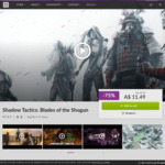 [PC] DRM-Free Download - Shadow Tactics: Blades of The Shogun (Rated 95% Positive on Steam) - $11.49 AUD - GOG