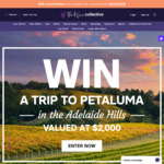 Win a Trip to Petaluma in Adelaide Hills valued at $2,000 from The Wine Collective [Purchase]