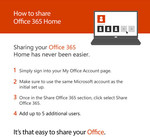 Microsoft Office 365 Home (1 Year Subscription, 6 Users, PC & MAC, Digital Delivery) $96 @ Bing Lee