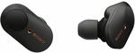 [Back Order] Sony WF-1000XM3 Noise Cancelling Wireless Earphones - Black $242.40 Delivered @ Amazon AU