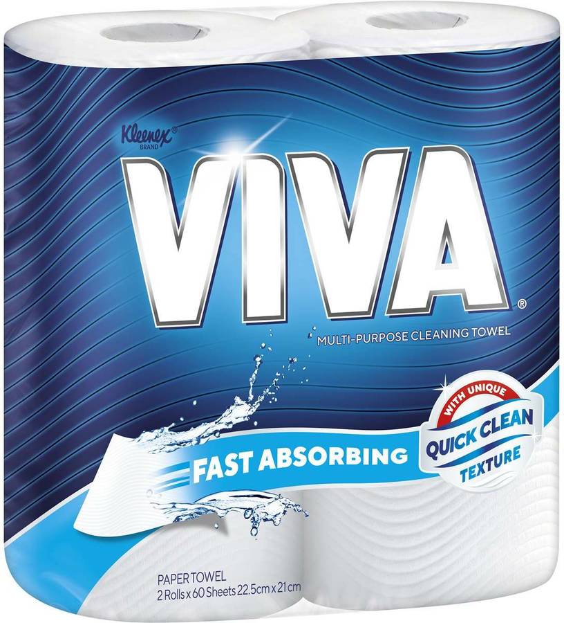 Viva Paper Towels White 2 Pack 1 75 1 2 Price Woolworths OzBargain   524410x 