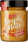 [Back Order] Bega Simply Nuts Crunchy 325g (3 Jars) $7.50 + Delivery ($0 with Prime/ $39 Spend) @ Amazon AU