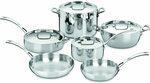 Cuisinart FCT-10 French Classic Tri-Ply Stainless 10-Piece Cookware Set $516.72 + Delivery (Free with Prime) @ Amazon US via AU