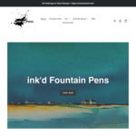 Stationery & Fountain Pens 15% Discount Code + Delivery from $13 ($0 with $199 Order) @ Ink'd Pens