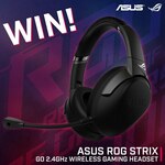 Win an ASUS ROG Strix GO 2.4 GHz Wireless Gaming Headset Worth $299 from PC Case Gear