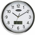 CARVEN Analogue and Digital Wall Clocks 285mm $18.30 + Delivery ($0 with Prime / $39 Spend) @ Amazon AU