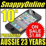 10 iPhone 4/4S Screen Protectors $1.95 Delivered (eBay - Australian Seller)