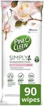 Pine O Cleen Simply Biodegradable Disinfectant Wipes 6x90pk $30 ($27 S&S) + Delivery ($0 with Prime/ $39 Spend) @ Amazon AU