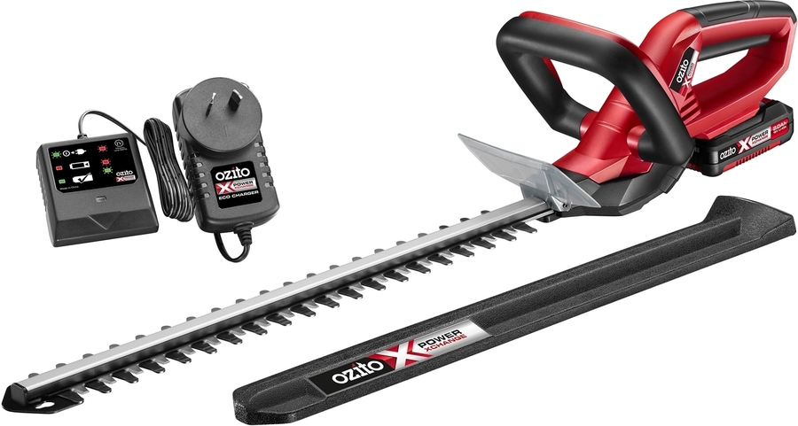 Ozito PXC 18V Cordless Hedge Trimmer Kit $99 (RRP $129) + Delivery ($0 ...