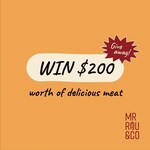 Win a $200 Meat Box from Mr Rou & Co