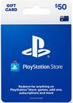 [LatitudePay] PlayStation Store $50 Gift Card (Digital Download) $40 @ JB Hi-Fi