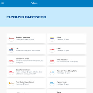 Earn 1 Flybuys Points Per 1 Spent Bunnings Warehouse