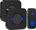 Wireless Doorbell & 2 Chimes Kit $24.60 + Delivery ($0 with Prime/ $39 Spend) @ Ottertooth Direct via Amazon AU