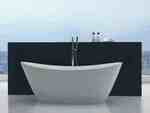 High Back Freestanding Lucite Acrylic Bath Cee Jay - 1500mm $990, 1700mm $1035 + Delivery @ Bathroom Hut