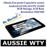 10.2" Zenithink ZT-280 C91 Android 4.0 Capacitive Screen Tablet 8GB@ $185 Include Postage (AU Wide)