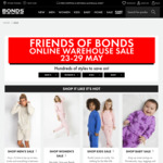Online Warehouse Sale: Womens Undies from $3 + $5.95 Delivery ($0 C&C/ Bonds & Me Members/ $49 Order) @ Bonds