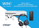 Win an Xbox One S or Grado Sr80x Headphones or FiiO BTR5 Portable High-Fidelity Bluetooth Amplifier from Addicted to Audio