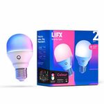 LIFX Colour 1000lm Smart Bulb (2 Pack) - E27 & B22 Fittings $59 + Delivery ($0 C&C/ in-Store) @ Officeworks