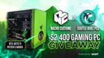 Win a RTX 3070 Ti Gaming Pc from Nacho Custom X Seattle & Vast.gg