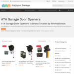 Up to 25% off ATA Garage Door Openers (Roller Panel Lift Door Openers) @ National Garage