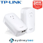 [eBay Plus] TP-Link TL-PA9020P KIT AV2000 2-Port Gigabit Passthrough Powerline Starter Kit $120.35 Shipped @ Sydneytec eBay