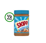 Skippy Peanut Butter Varieties (Creamy, Chunky, No Added Sugar) 462g $2.75 @ Woolworths