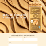 Win 1 of 25 2 x 250g Blondie Blocks from Whittakers