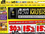 JB Hi-Fi Huge Sale! Car Sound (30% off), Cameras (15% off), Computers, Car Naviation