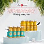 Win a Pack of Tumeric Gingerade and a Pack of Honey Lemon Gingerade from The Ginger People ANZ