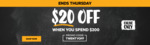 $20 off $200 Order Sitewide Online Only @ First Choice Liquor
