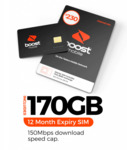 Boost $230 Prepaid SIM Kit (170GB) for $200 Delivered @ Lucky Mobile
