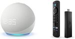 Echo Dot with Clock (5th Gen) Glacier White/Blue + Fire TV Stick 4K Max $114 Delivered @ Amazon AU