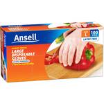 Ansell Gloves Handy Fresh Disposable Large 100-Pack $9.75 (Was $19.50) @ Woolworths