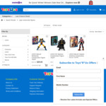 LEGO Luke Skywalker Helmet Red 5 $65, LEGO Construction Figures (Wolverine, Batman, Capt America) $30 Ea + Delivery @ Toys R Us