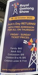 [VIC] Free Admission on Thursday 19th October to Royal Geelong Show @ Geelong Showgrounds