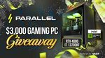 Win a $3,000 RTX 4080 Gaming PC from Parallel & Vast