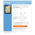 Free 12 Month Subscription to Martha Stewart Living (iPad Digital Edition)