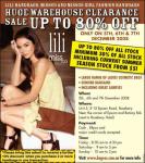 Bagsac/Lili/Missco Handbag Sale Dec 5-7, Rosebery NSW