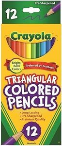 Crayola 12 Full Size Triangular Coloured Pencils $2 + Delivery ($0 with Prime/ $59 Spend) @ Amazon AU