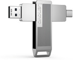 Lenovo SX5 Pro USB3.2 Flash Drive 128GB US$25.29 (~A$38.17), 256GB US$34.09 (~A$51.45) Delivered @ Banggood