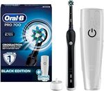 Oral-B Pro 700 Black Electric Toothbrush $44 + Shipping ($0 with Prime / $59 Spend) @ Amazon AU